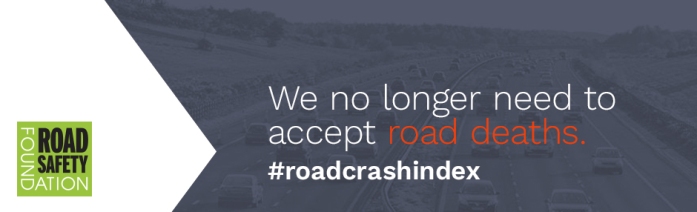 We no longer need to accept road deaths banner